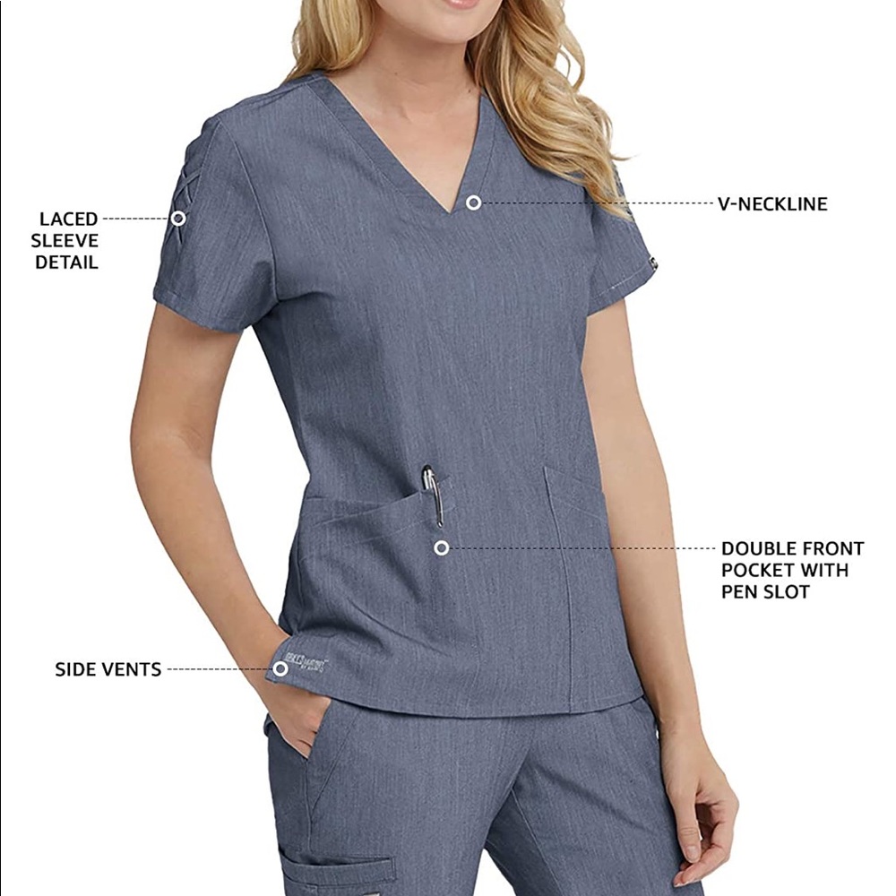 Greys Anatomy Scrub Top